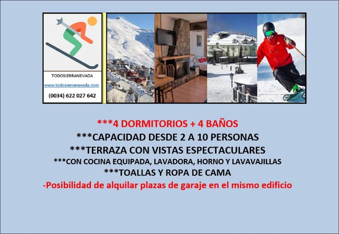 Todosierranevada - Duplex 4 Dormitorios - Vistas Espectaculares A La Montana Sierra Nevada Esterno foto